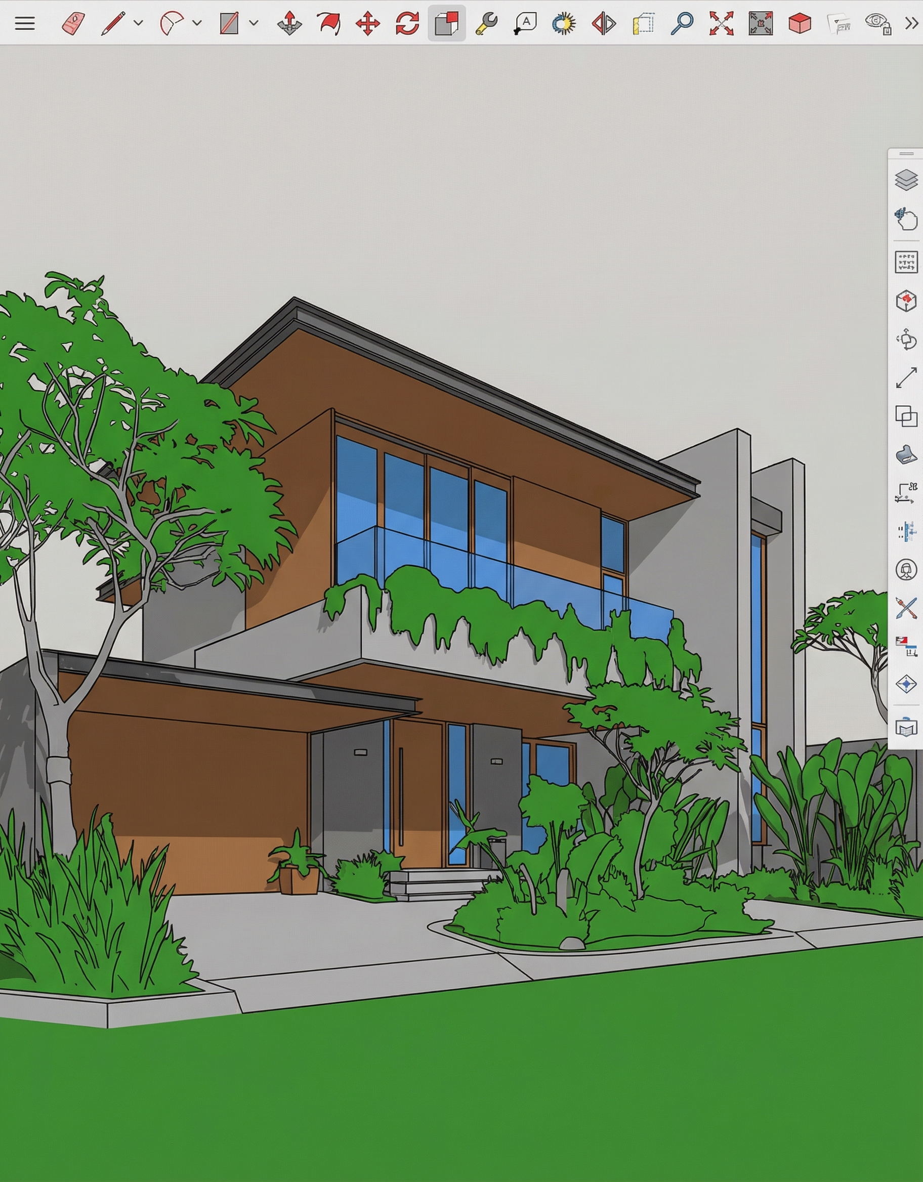Contemporary Urban Mid-Rise: Residential Complex Visualization